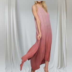 Maxi Dress Tie Dye Rose  NWT Size M